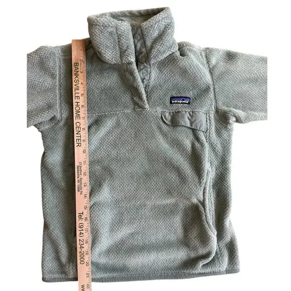 Patagonia | Women's Re-Tool Snap T-Fleece Pullover - Atoll Blue, Size XS - Picture 5 of 10